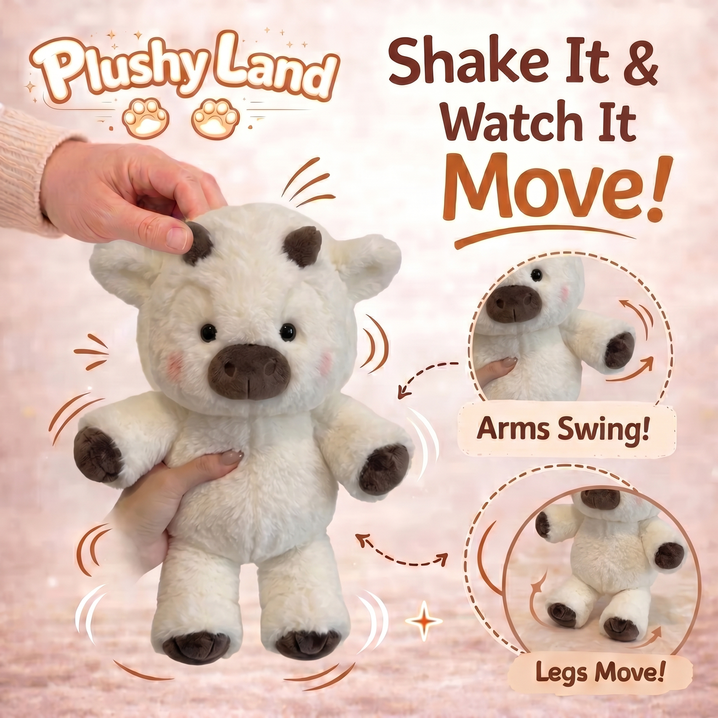 Plushyland™ Running Plushy
