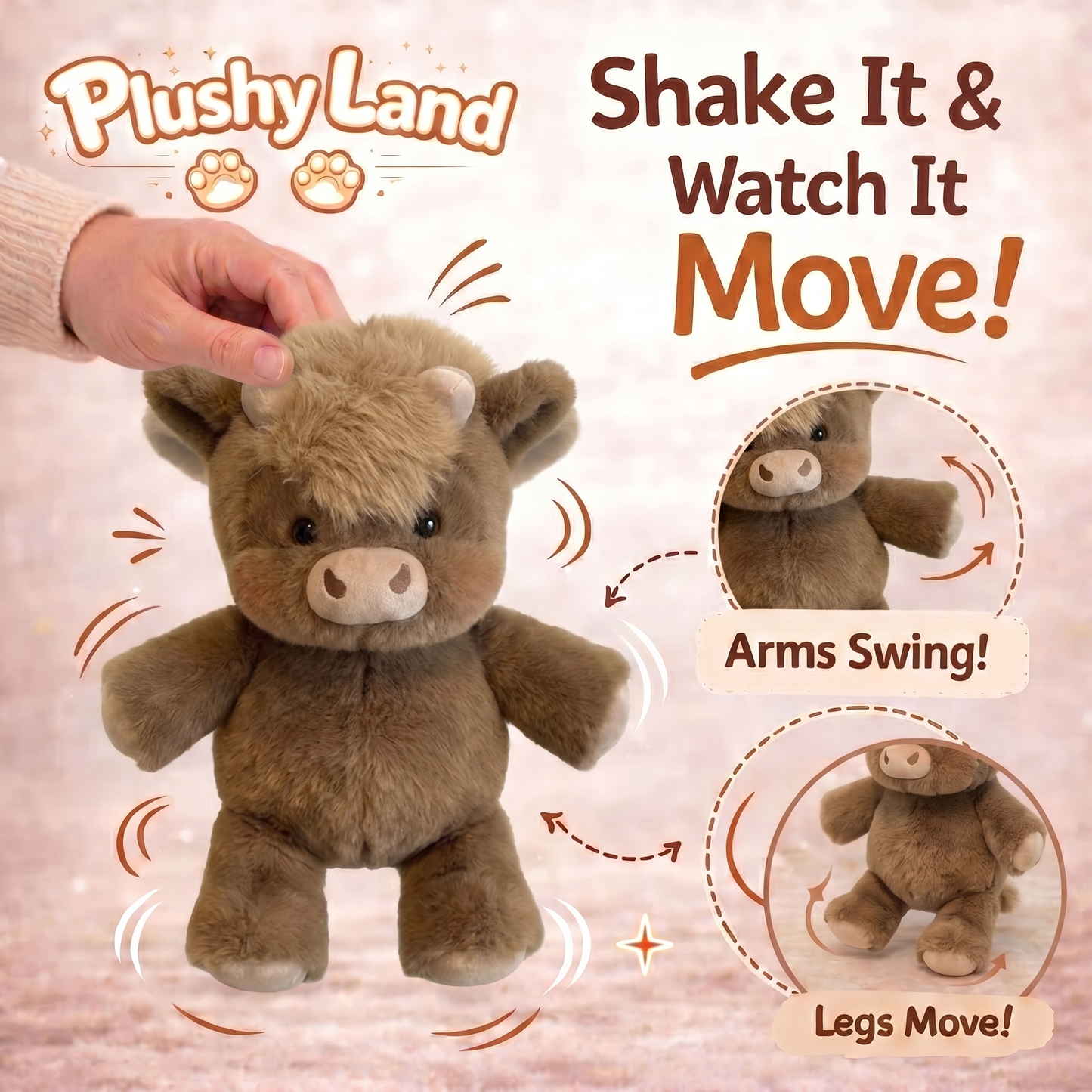 Plushyland™ Running Plushy